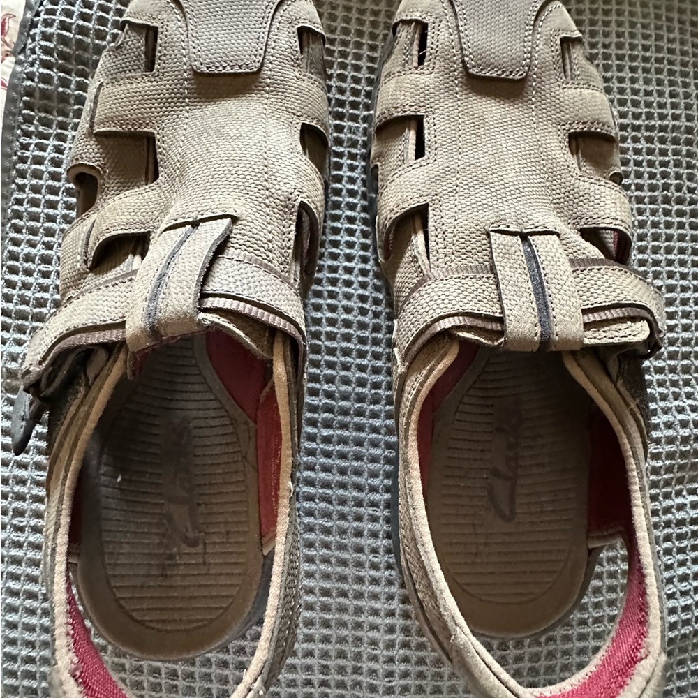 Clarks Tan Sandals for Men
